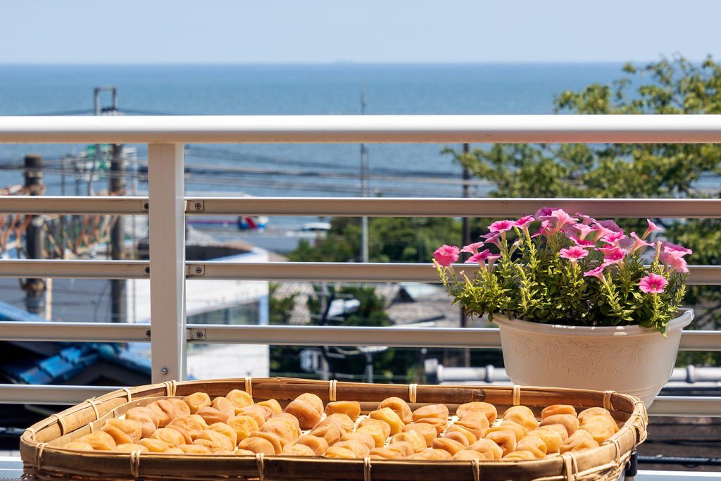 ホッと一息。梅干し日和💛